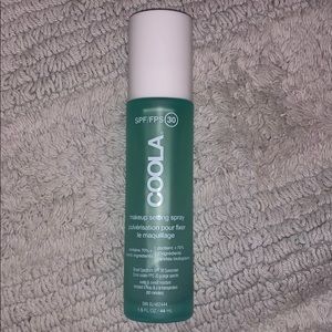 Makeup Setting Spray Organic Sunscreen SPF 30
